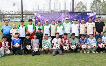 Bupati Maesyal Buka Turnamen Sepak Bola Piala Bupati Cup 2026