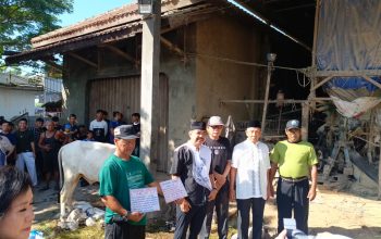 Indahnya Berbagi untuk Sesama, Pengusaha Banten Yudi Lukman Bagikan Hewan Kurban dan Uang Tunai