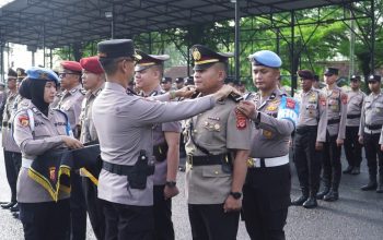 Kapolres Banjar Pimpin Sertijab, Kasat Reskrim dan Kasat Lantas Resmi Berganti Kepemimpinan