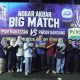 Lautan Bobotoh Padati Mapolres Banjar Saat Nobar Persib