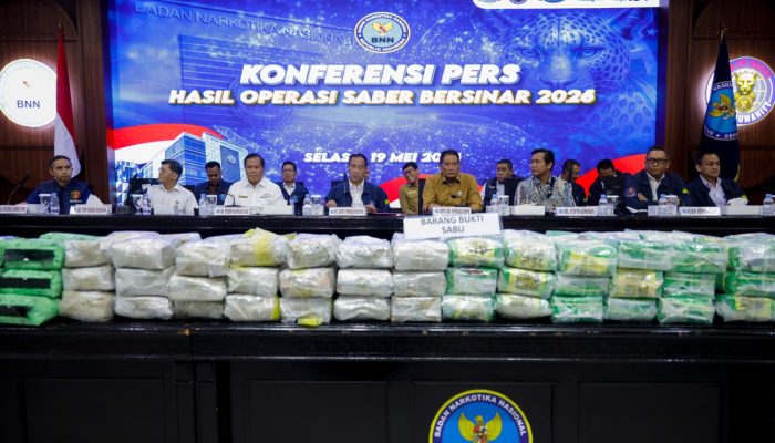 Operasi Saber 2026, BNN Ungkap Kasus di Berbagai Wilayah Indonesia