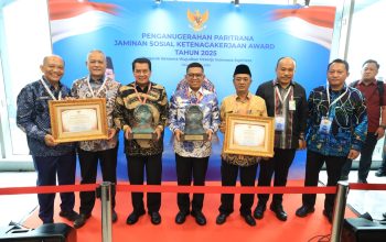Provinsi Banten Raih Kategori Daerah Terbaik Jaminan Sosial Ketenagakerjaan Paritrana Award