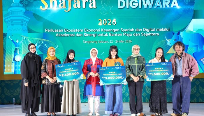 Tinawati Andra Soni Bangga Lomba Desainer Muda Festival Shafara dan Digiwara 2026