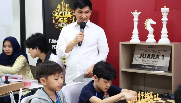 Wagub Dimyati Sambut Baik Kehadiran Sekolah Catur