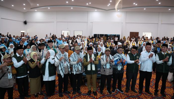 Alhamdulillah, Jemaah Haji Kloter Pertama Banten Tiba di Debarkasi Grand El Hajj