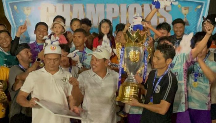Bangkitkan Memori 2023, Dejan FC Kembali Angkat Tropi Juara Pakujaya Cup