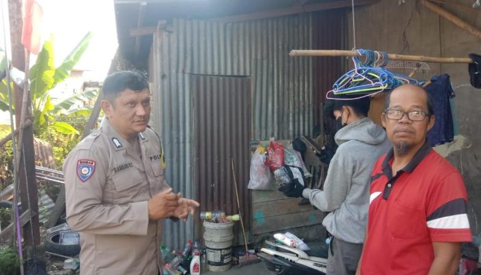 Bhabinkamtibmas Tanjung Balai Utara Ajak Warga, Kompak Berantas Narkoba