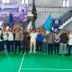 Kapolres Ciamis Buka Turnamen Bulu Tangkis Journalist Sport Exhibition