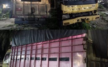 Laga Kambing di Jalinsum Medan–Tebing Tinggi, Pemotor Luka Berat dan Patah Tulang