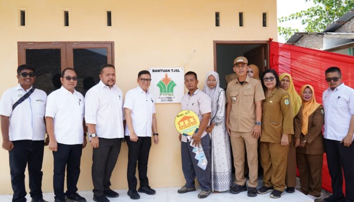 PTPN IV Regional 1 Bedah Rumah Warga Sergai Dalam Upaya Pencegahan Stunting