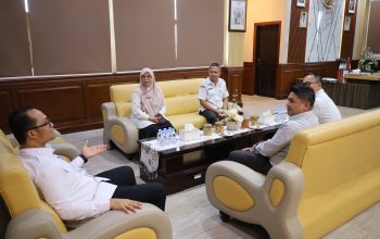 Plh Wali Kota Tanjungbalai Terima Audiensi Kepala Cabang Bank Sumut Tanjungbalai