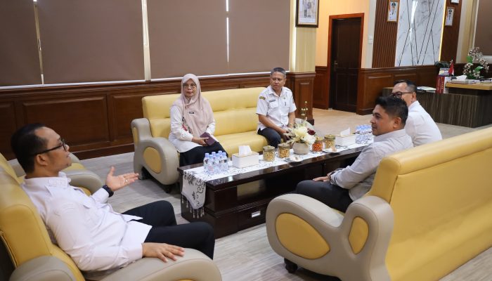 Plh Wali Kota Tanjungbalai Terima Audiensi Kepala Cabang Bank Sumut Tanjungbalai
