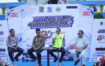 Polres Banjar Deklarasikan Anti Knalpot Brong
