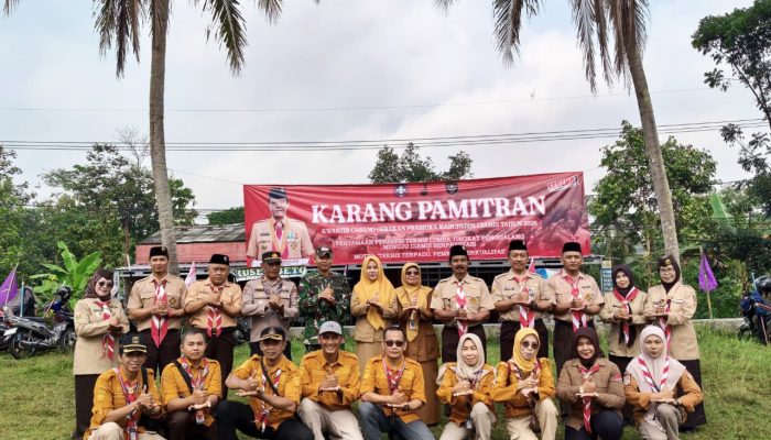 Polri Dukung Pembinaan Generasi Muda, Karang Pamitran Kwarcab Ciamis 2026 Resmi Dibuka di Ciharalang