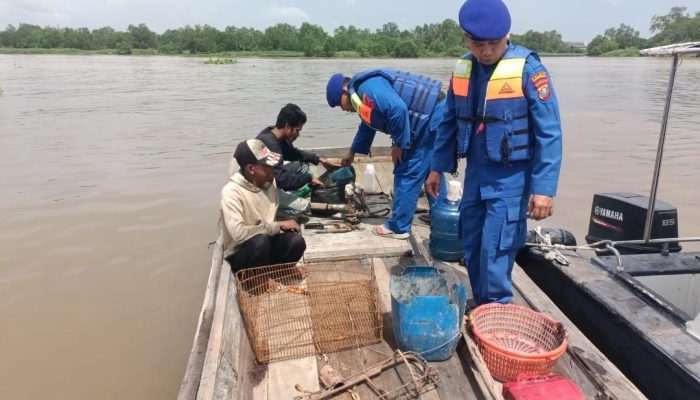 Sat Polairud Polres Tanjungbalai Laksanakan Patroli Perairan