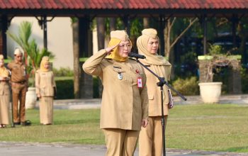 Wabup Intan Gaungkan Peningkatan Kebersihan di Lingkungan Kerja Sebagai Budaya ASN