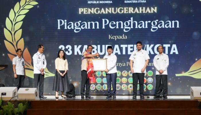 Wujudkan Kemudahan Akses Pelayanan Hukum, Wali Kota Tebing Tinggi Terima Penghargaan dari Kementerian Hukum RI