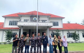 BRI BO Tanjung Balai Perkuat Sinergi dengan Lanal TBA
