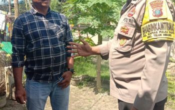 Bripka Walmansyah Sampaikan Pesan Kamtibmas dan Dukung Program Asta Cita