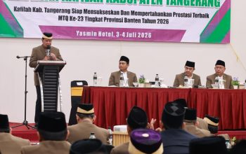 Bupati Lepas Kafilah Kabupaten Tangerang untuk Berlaga di MTQ Ke-23 Provinsi Banten