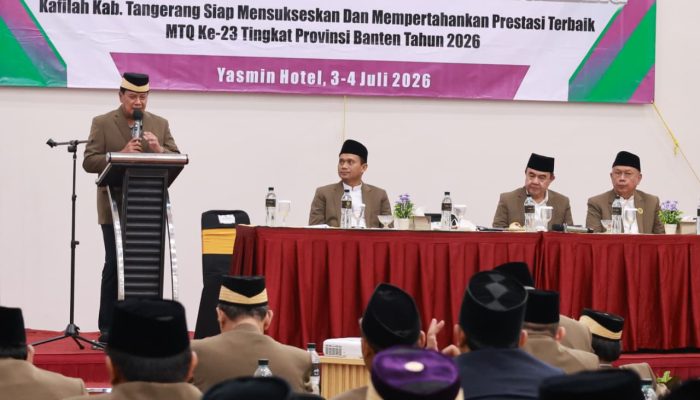 Bupati Lepas Kafilah Kabupaten Tangerang untuk Berlaga di MTQ Ke-23 Provinsi Banten