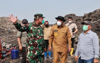 Bupati Maesyal Terus Kawal Langsung Penanganan Bencana Kebakaran TPA Jatiwaringin