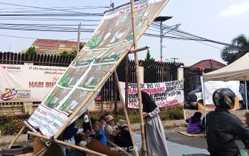 Demo Warga di PT PEMI Balaraja Diduga Rusak Kamera CCTV