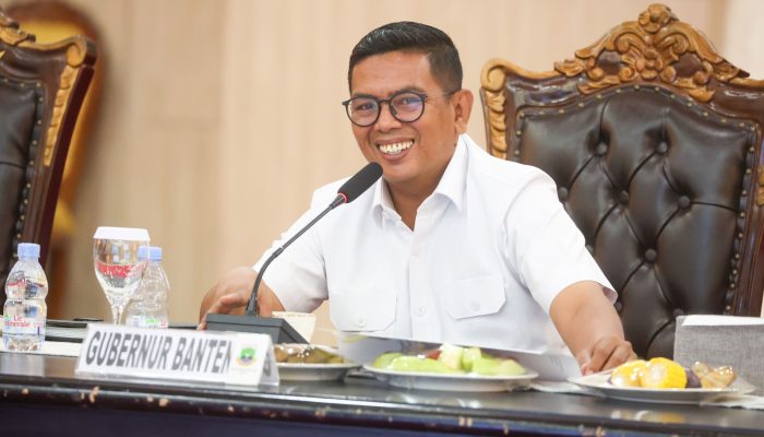 Gelar Rapim, Gubernur Andra Soni Perintahkan OPD Bekerja Lebih Maksimal