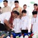 Gubernur Andra Soni Apresiasi Semangat Gotong Royong Warga Cengkok dalam Membangun Kampung
