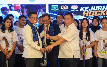 Gubernur Andra Soni Dorong Pembinaan Atlet, Pengurus FHI Banten Diminta Perkuat Prestasi Hoki