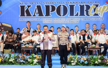Hadiri Kejurnas Taekwondo Kapolri Cup VII, Wagub Dimyati Usulkan Bela Diri jadi Mulok