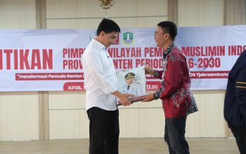 Hadiri Pelantikan Pemuda Muslimin Indonesia, Wagub Dimyati Dorong Lahirnya Pemimpin Berakhlak