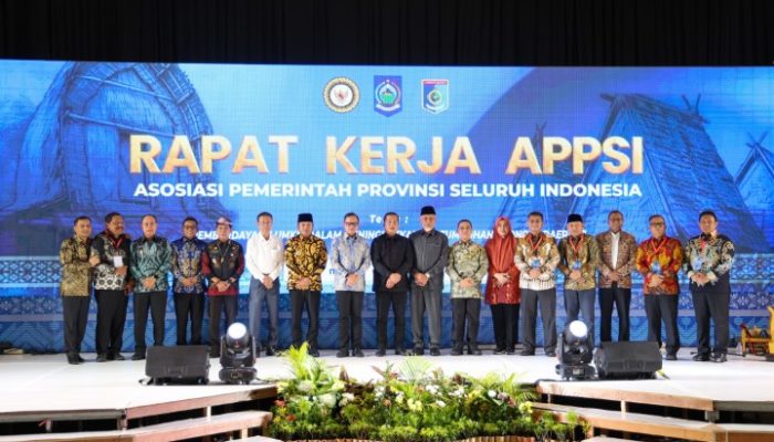 Hadiri Raker APPSI, Gubernur Andra Soni Tegaskan Komitmen dukung Pemberdayaan UMKM