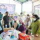 Intan Tinjau dan Monitoring Penanganan Warga Terdampak Asap Kebakaran TPA Jatiwaringin
