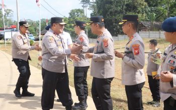 Kapolres Ciamis Hadiri Kunjungan Wakapolda Jabar di Mako Batalyon D Pelopor, Perkuat Kesiapsiagaan Personel dan Pelayanan kepada Masyarakat