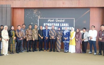 Kapolres Tanjungbalai Hadiri Pisah Sambut Danlanal TBA