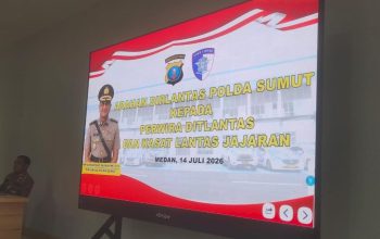 Kasat Lantas Polres Tanjung Balai Hadiri Arahan Dirlantas Polda Sumut