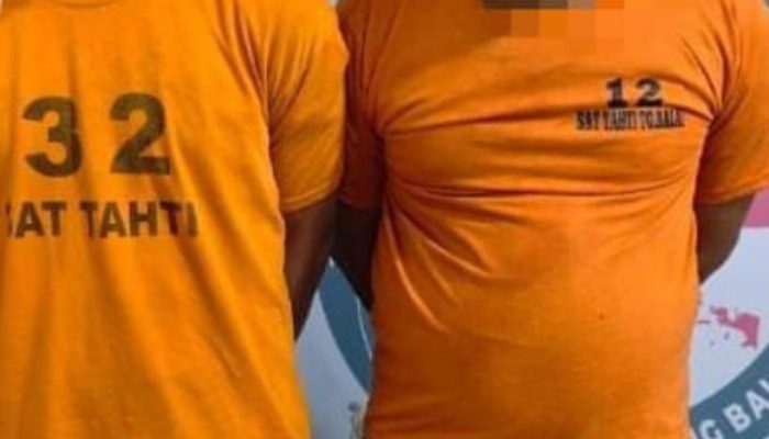 Kasat Narkoba Polres Tanjungbalai Pimpin Penangkapan Dua Pengedar Sabu di Teluk Nibung