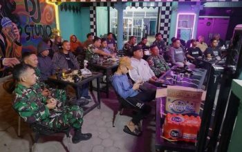 Kodim 0208/Asahan Bersama Jajaran Konsisten Gelar Nobar Bersama Masyarakat