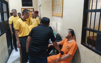 Pastikan Hak Pelayanan Kesehatan Terpenuhi, Sidokkes Polres Banjar Rutin Periksa Kondisi Tahanan