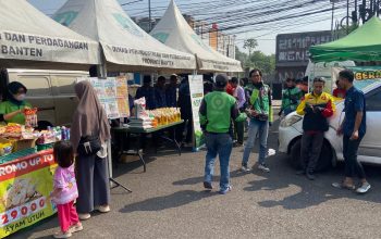 Pemprov Banten Gelar Pasar Murah Khusus Pengemudi Ojol
