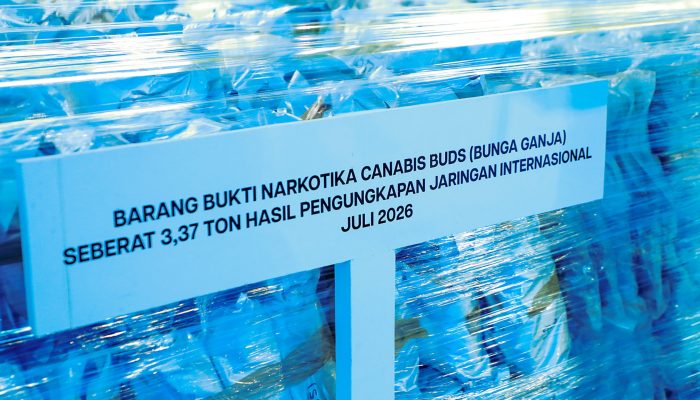 Peringatan HANI 2026, BNN Musnahkan Barang Bukti Tindak Pidana Narkotika