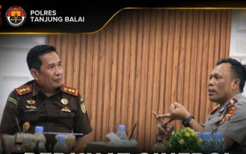 Perkuat Sinergi Penegak Hukum, Kapolres Tanjungbalai Silaturahmi ke Kejaksaan