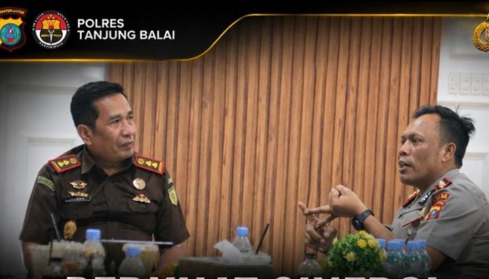 Perkuat Sinergi Penegak Hukum, Kapolres Tanjungbalai Silaturahmi ke Kejaksaan
