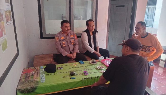 Perkuat Sinergitas, Kapolsek Lakbok Datangi PT. Bantardawa Putra Utama