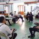 Polsek Cikoneng Hadiri Rapat Minggon Desa Gunungcupu, Wujudkan Kamtibmas yang Kondusif