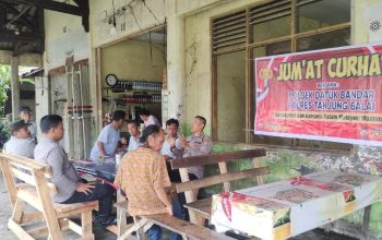 Polsek Datuk Bandar Gelar Jumat Curhat, Tampung Aspirasi Warga