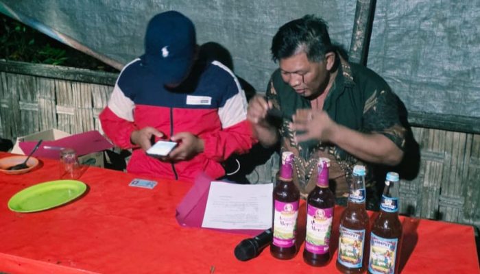 Polsek Dolok Masihul Amankan Miras Tanpa Izin Dari Salah Satu Warung
