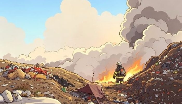 TPA Jatiwaringin Terbakar: Alarm Keras atas Gagalnya Tata Kelola Sampah
