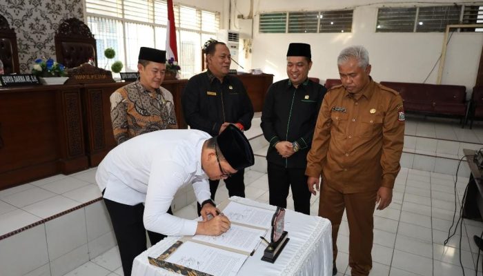DPRD Kota Tanjungbalai Sahkan Ranperda Pertanggungjawaban APBD 2025